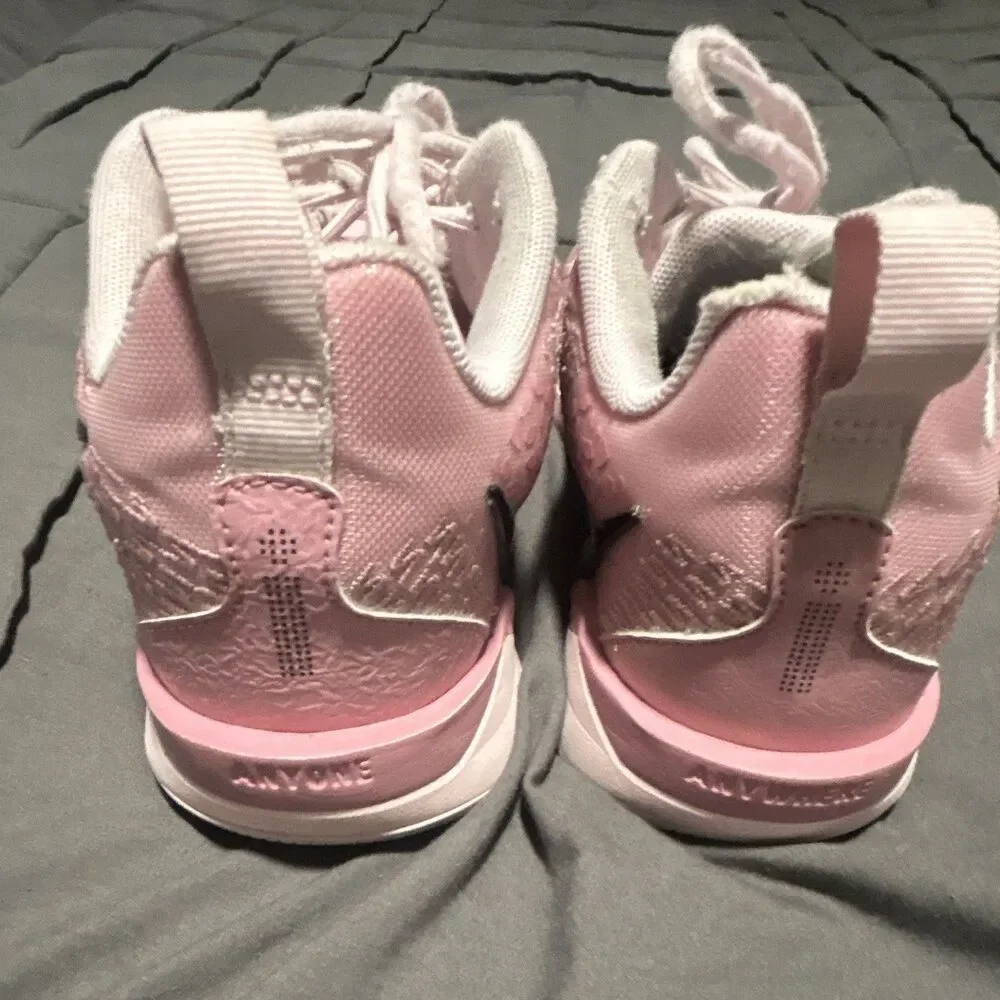 Nike Giannis Immortality 3 GS Pink/Black/White Basketball Shoes 6Y FQ7376-600